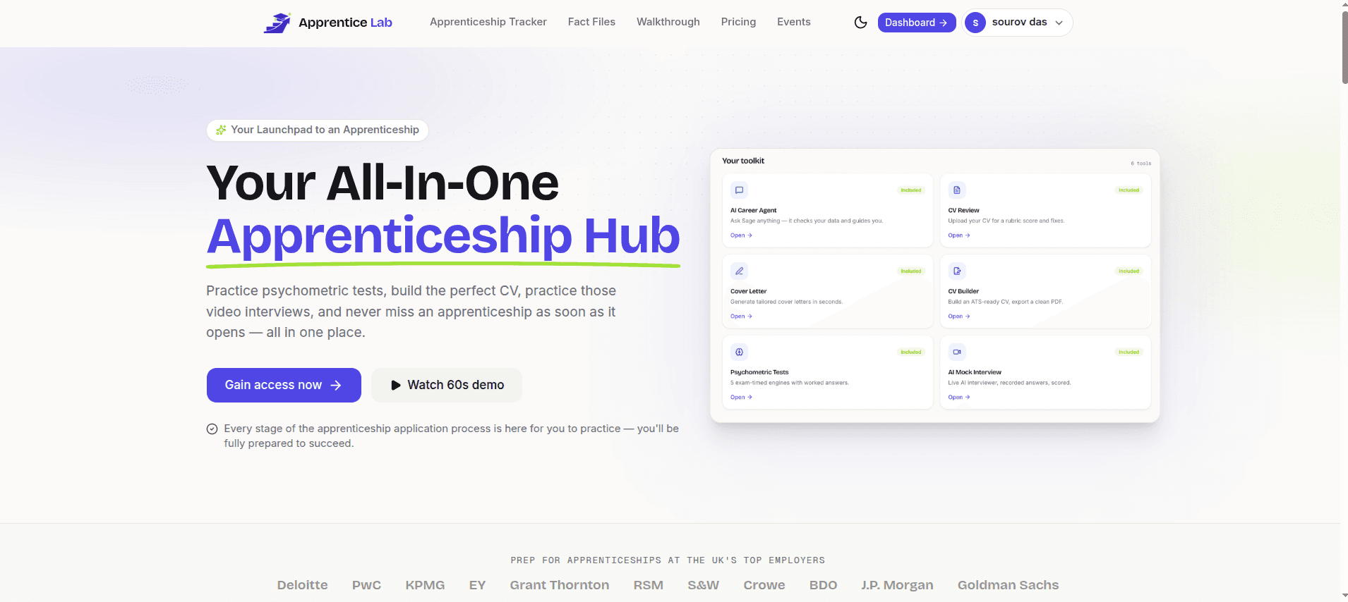 ApprenticeLab — Apprenticeship SaaS