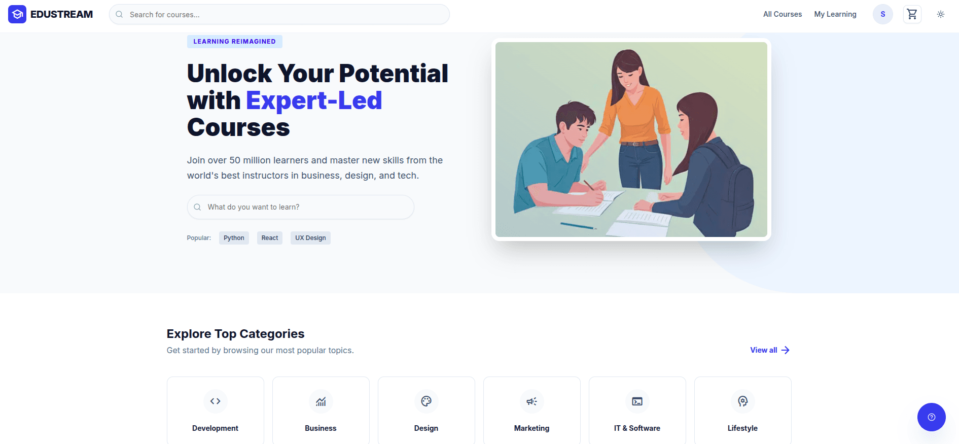 EduStream LMS